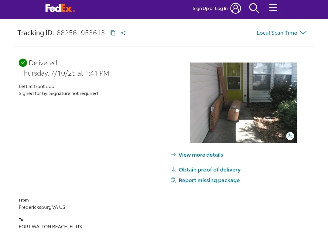 Order Delivered to Australia